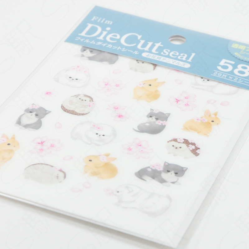 Kyowa FILM Die-Cut Seal [62-E27] - Ohana Animals